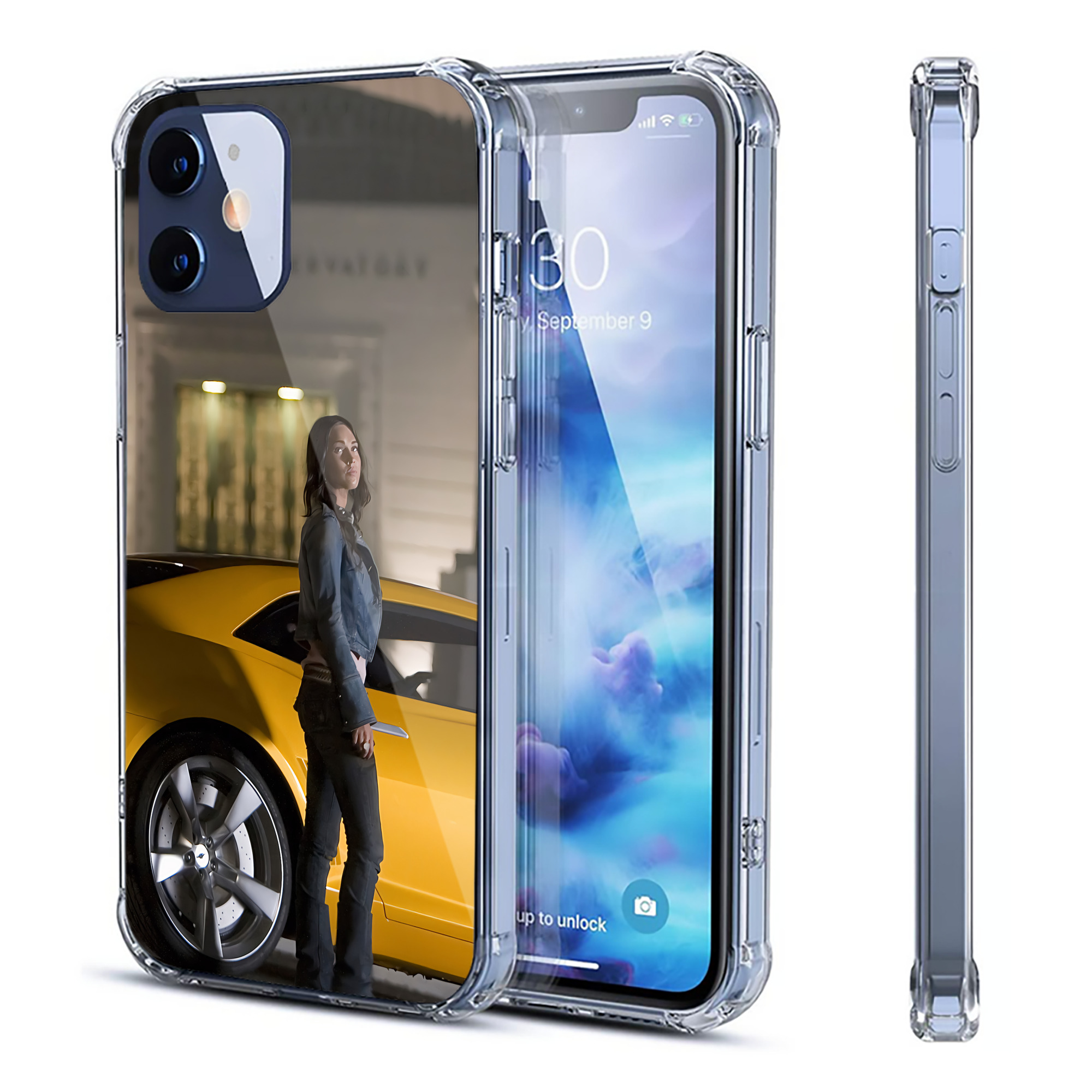 （画像用） Transformers トランスフォーマー 【iPhone 12シリーズ対応】透明スマホケース（クリアソフトケース）